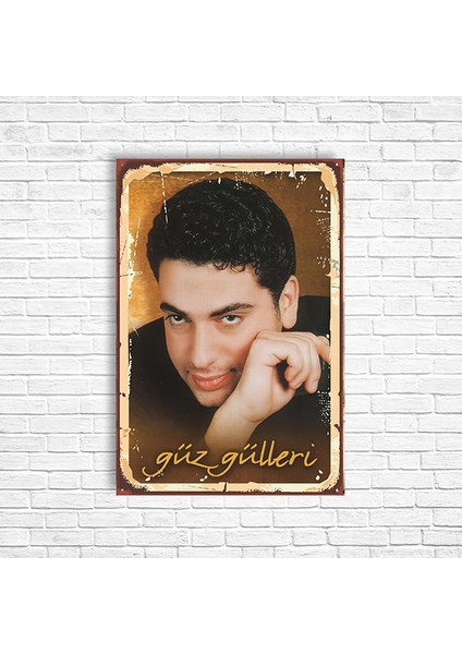 Hakan Taşıyan Retro Ahşap Poster