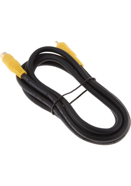1 Piece S-Video 4pin Erkek Rca Erkek Tv Çıkışı Video Dönüştürücü Kablosu 1.8m (Yurt Dışından)