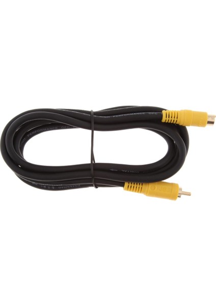 1 Piece S-Video 4pin Erkek Rca Erkek Tv Çıkışı Video Dönüştürücü Kablosu 1.8m (Yurt Dışından)