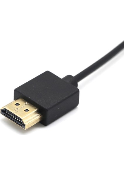 Altın Kaplama USB 2.0 Hdmı Şarj Kablosu Adaptörü Erkek Dönüştürücü (Yurt Dışından)
