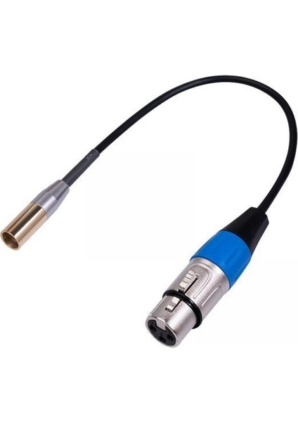 3x Mini Xlr Erkek Mikrofonlar & Mikserler Için 3-Pin Xlr Kadın Ses Kablosu 0.3m (Yurt Dışından)