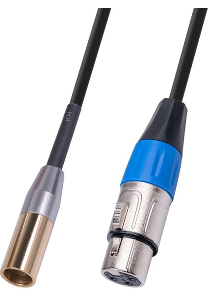 3x Mini Xlr Erkek Mikrofonlar & Mikserler Için 3-Pin Xlr Kadın Ses Kablosu 0.3m (Yurt Dışından)