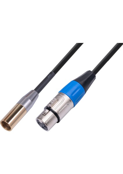 3x Mini Xlr Erkek Mikrofonlar & Mikserler Için 3-Pin Xlr Kadın Ses Kablosu 0.3m (Yurt Dışından)