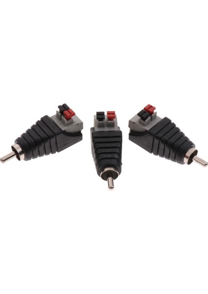 3 Adet Fono Rca Erkek Av Vida Terminali Video Av Adaptörü (Yurt Dışından) fırsatları