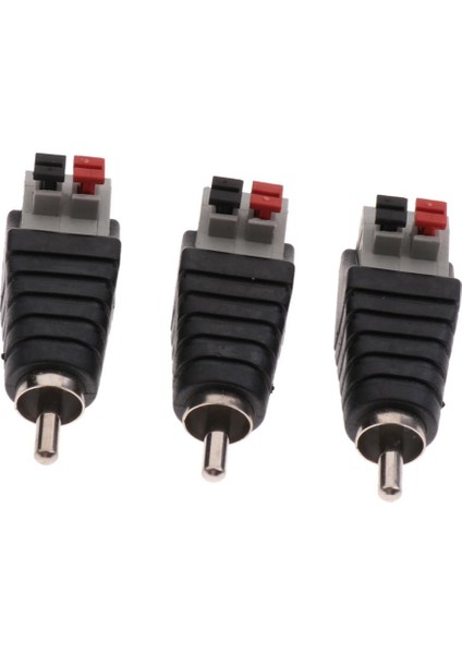 3 Adet Fono Rca Erkek Av Vida Terminali Video Av Adaptörü (Yurt Dışından) indirimleri