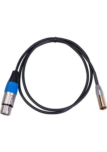 Mini Xlr Erkek Xlr Kadın Adaptörü Kablo Uzatma Kablosu Değiştirme 1m (Yurt Dışından)