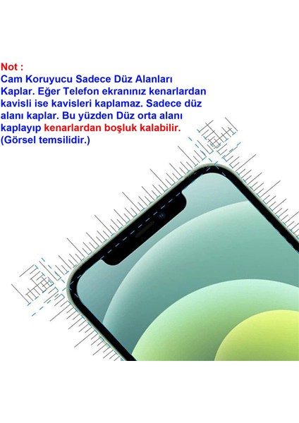 Samsung Galaxy A03S Tempered Glass Cam Ekran Koruma