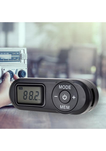 Taşınabilir Mini Fm Radyo Mp3 Çalar Office Jogging Spor Salonu Için Kulaklıklar (Yurt Dışından)