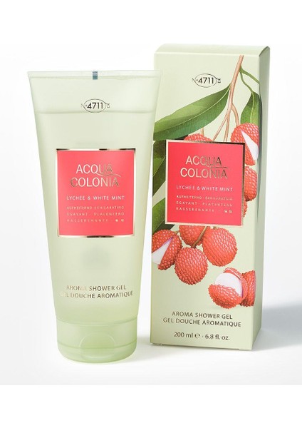 Acqua Colonia Lychee & White Mint 200 ml Duş Jeli