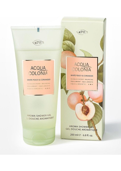 Acqua Colonia White Peach & Coriander Shower Gel 200 ml Duş Jeli