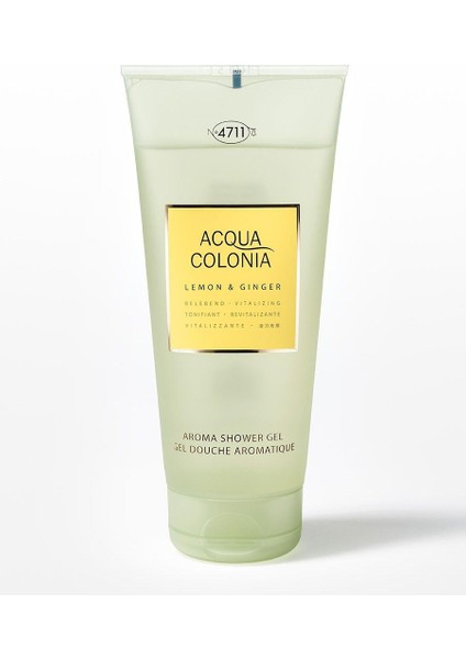 Acqua Colonıa Lemon & Ginger Shower Gel 200 ml Duş Jeli