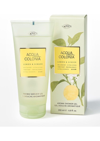 Acqua Colonıa Lemon & Ginger Shower Gel 200 ml Duş Jeli