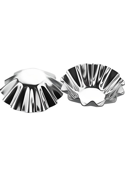 (1 Adet) 6lı Metal Kek Kalıbı (1 Adet)