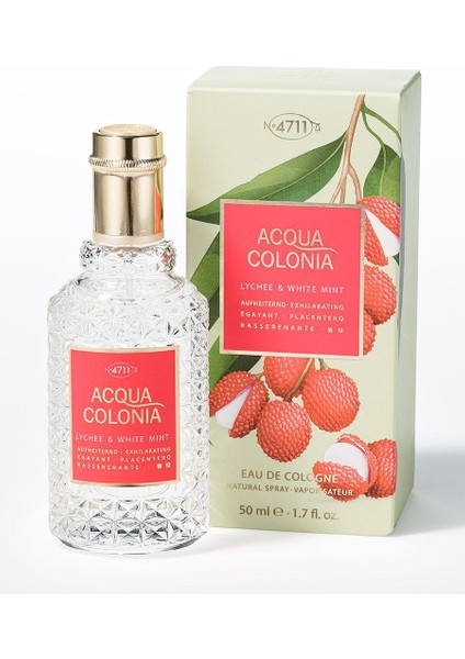 Acqua Colonia Lychee & White Mint Edc 50 ml Kadın Parfümü