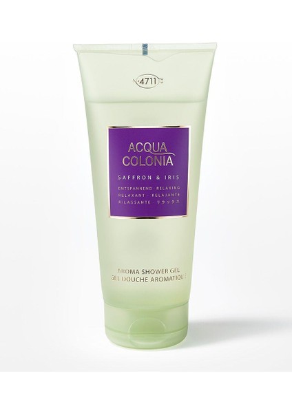 Acqua Colonia Saffron & Iris Shower Gel 200 ml Duş Jeli