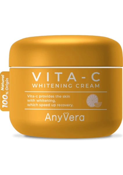 Dr. Cellio Anyvera C Vitamini Içerikli Leke Karşıtı Vita-C Whitening Krem Hızlı Etki Kore Beauty