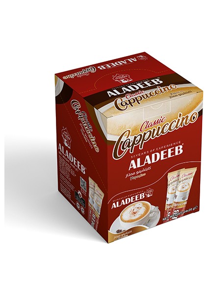 Hazır Kalsik Kapuçino Tozu 24 x 20 gr