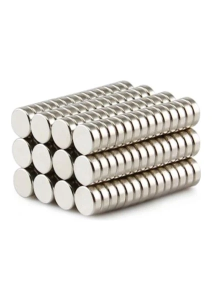 6X2MM Neodyum Güçlü Mıknatıs - Neodim Magnet