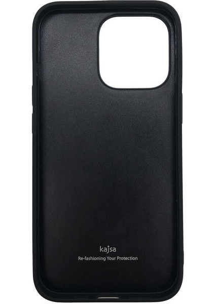 Apple iPhone 13 Pro Max Uyumlu Kılıf Kajsa Preppie Serisi Dark Kapak