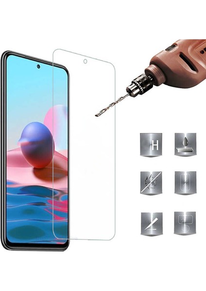 Xiaomi Redmi Note 11 Pro Plus Ekran Koruyucu Kısa Temperli Sert Cam 9H Kırılmaz Cam Koruma Maxi