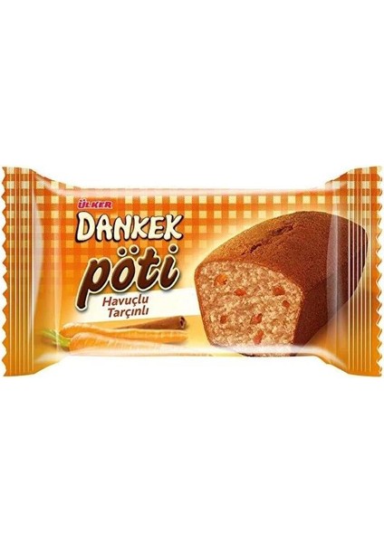 Dankek Pöti Havuçlu ve Tarçınlı Kek 35 gr x 24 Adet