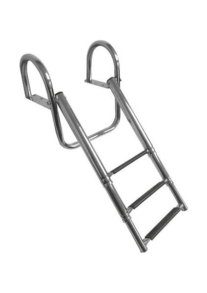 Platform Üstü Teleskopik Krom Merdiven 3'lü