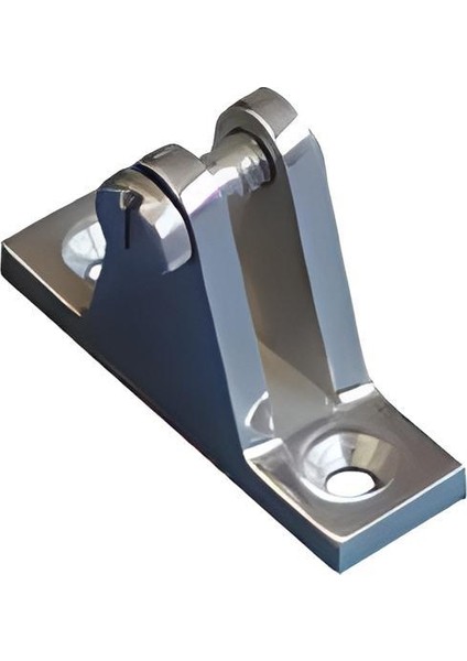 Tente Ayağı Düz Altlı-Vidalı Paslanmaz