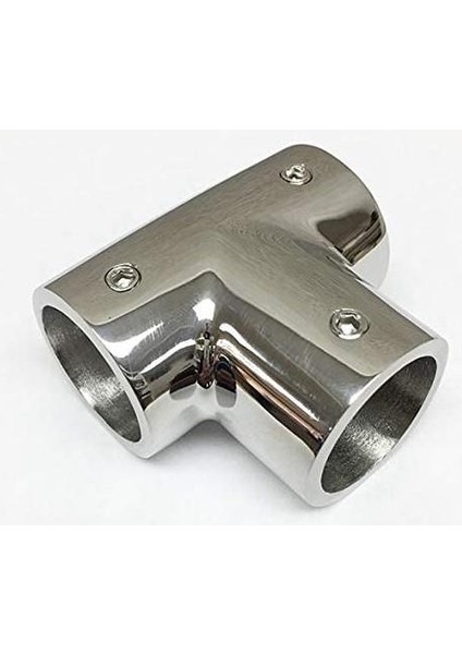 Boru Bağlantı T 90 Derece Çap 25MM Cr-Ni