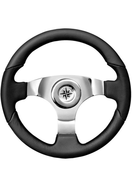 Savorettı Armando Dümen Simidi Plastik Kaplı Siyah T12B Çap 35CM Tekne Yat