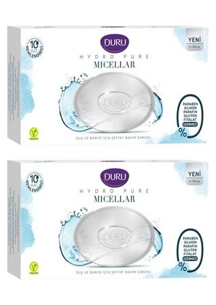 Hydro Pure Mıcellar 3x150 Gr X 2 Adet