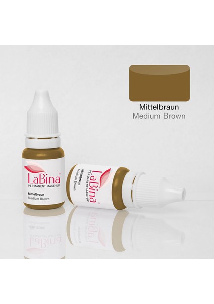 Mittelbraun - Orta Kahve Kalıcı Makyaj Boyası