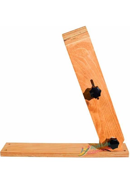 Deri Dikiş Saraç Mengenesi Büyük Ahşap 43 cm