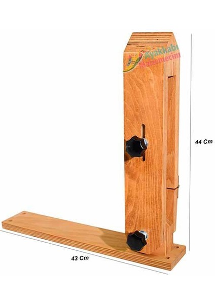 Deri Dikiş Saraç Mengenesi Büyük Ahşap 43 cm