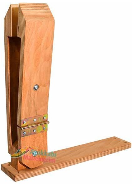 Deri Dikiş Saraç Mengenesi Büyük Ahşap 43 cm