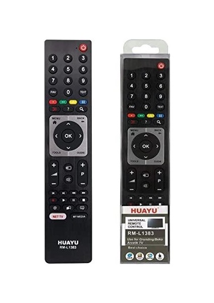 Arçelik RM-L1383 Universal LCD LED Akıllı Kumanda