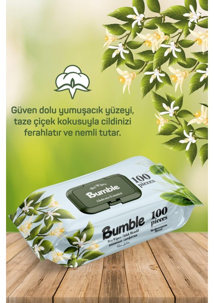 AKDENİZ ESİNTİSİ ISLAK MENDİL 72 YAPRAK 4'LÜ PAKET