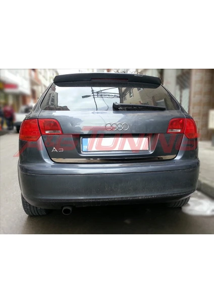 A&G Tuning Audı A3 Krom Bagaj Alt Çıta 2004-2012 Formlu Paslanmaz Çelik