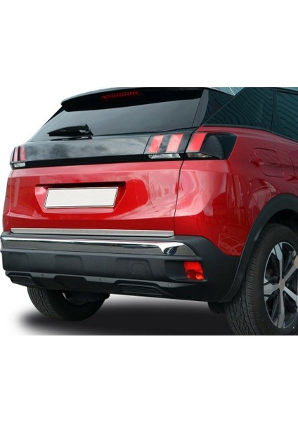 Peugeot 3008 Krom Bagaj Alt Çıta FORMLU2016 ve Üzeri P.çelik