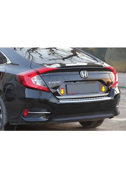 Honda Civic Fc5 Bagaj Alt Çıtası Formlu 2016 - 2021 Arası fiyatları