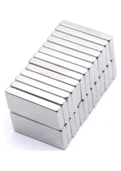 20X10X2MM Neodyum Güçlü Mıknatıs - Neodim Magnet