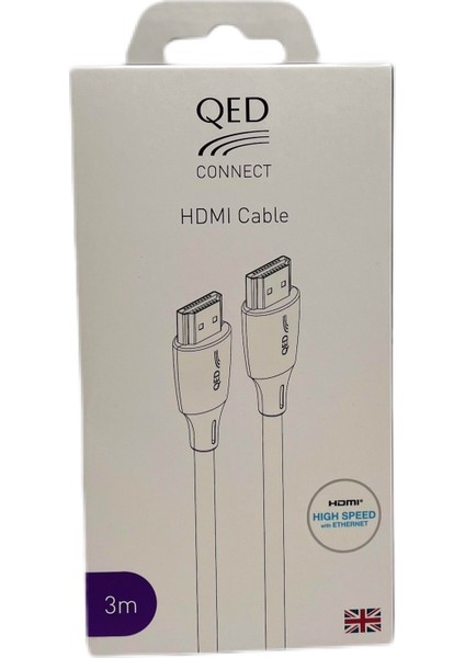 QE-8167 Connect HDMI Kablo 3 Mt.