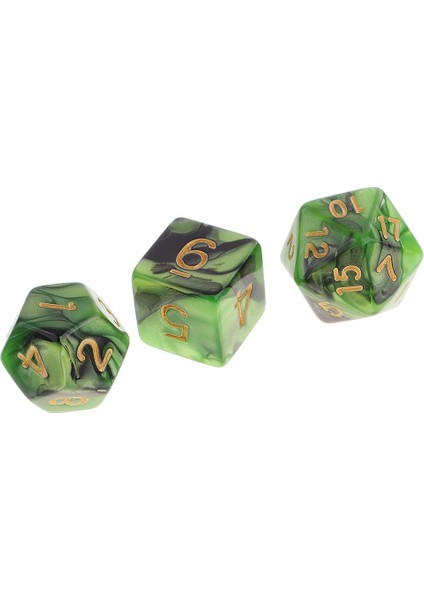 42 Adet Iki Renkler Rpg Mtg Oyunları Için Polyhedral Zar # 1 (Yurt Dışından)