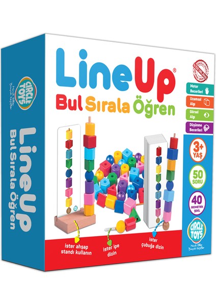 Circle Toys Line Up Bul Sırala Öğren