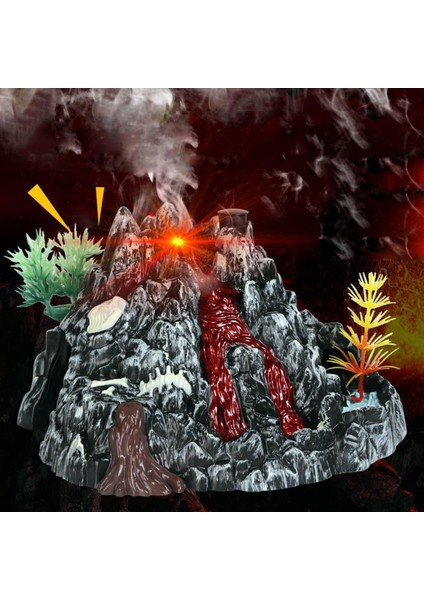 Volcano Model Sahne Bilim Eğitim Öğrenme Gelişim Çocuk Oyuncak Hediye (Yurt Dışından) fiyatları