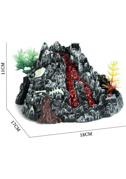 Volcano Model Sahne Bilim Eğitim Öğrenme Gelişim Çocuk Oyuncak Hediye (Yurt Dışından) fırsatları