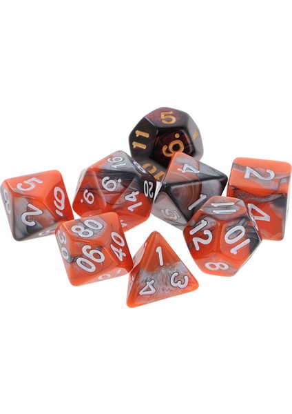35 Adet Polyhedral Zar 16MM D20 D12 D10 D8 D6 D4 Için Sıcak (Yurt Dışından)