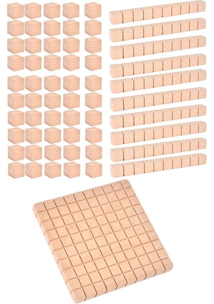 Ahşap Mab Bankası On Matematik Blokları Öğretmen Kaynak Yer Değer Öğrenme Çocuk Paketi B (Yurt Dışından)
