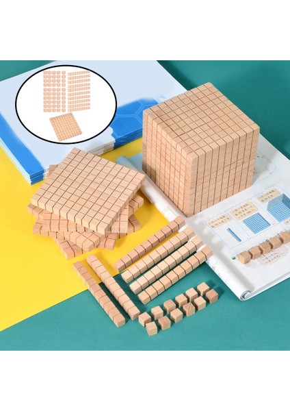 Ahşap Mab Bankası On Matematik Blokları Öğretmen Kaynak Yer Değer Öğrenme Çocuk Paketi B (Yurt Dışından) modelleri