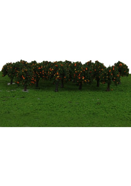 20 Adet Model Tren Turuncu Meyve Ağaçları Bahçe Sokak Düzeni Ölçeği 1/300 4 cm (Yurt Dışından) indirimleri