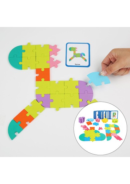 Yapboz Eğitim Seti Bilişsel Sayılar Mektuplar Çocuklar Için Bebek (Yurt Dışından) fırsatları
